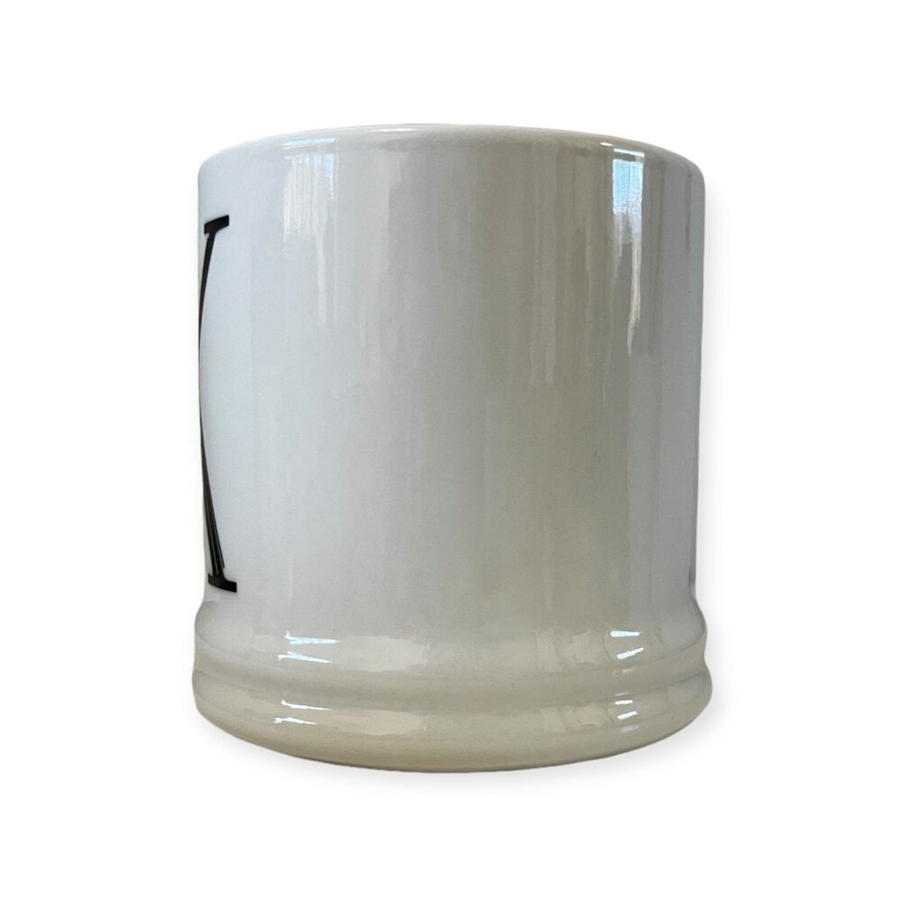 Monogram Initial Porcelain Coffee Mug Letter K Size 14 Oz. - Picture 5 of 7